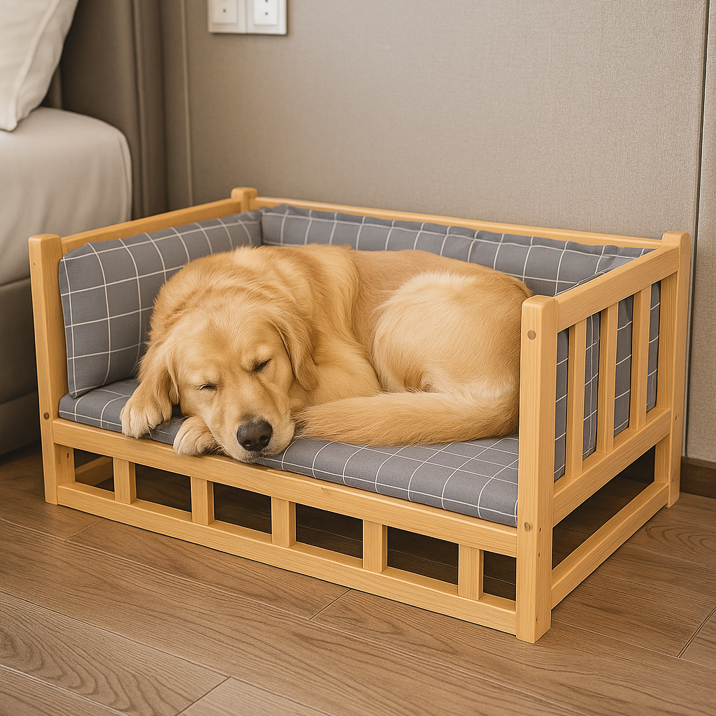 CosyWood - Modern Houten Hondenbed